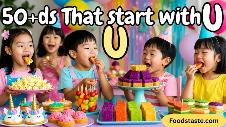 50+ Foods That Start With U: Epic Kid-Friendly Snacks & Ideas