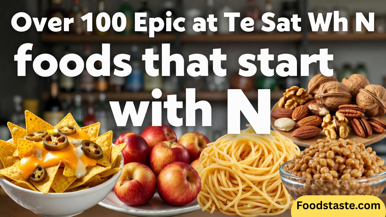 foods that start with N