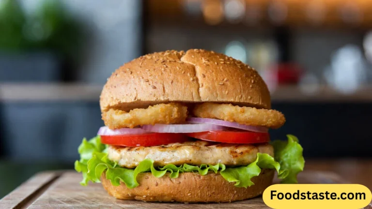 healthiest fast food burger
