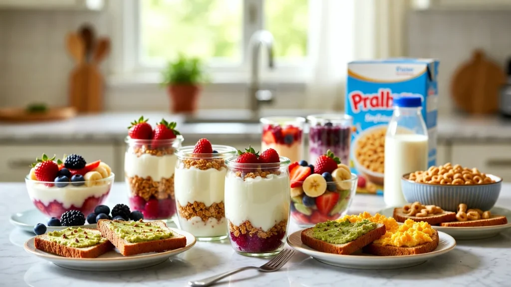 breakfast ideas before school