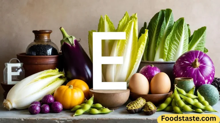 foods that start with E