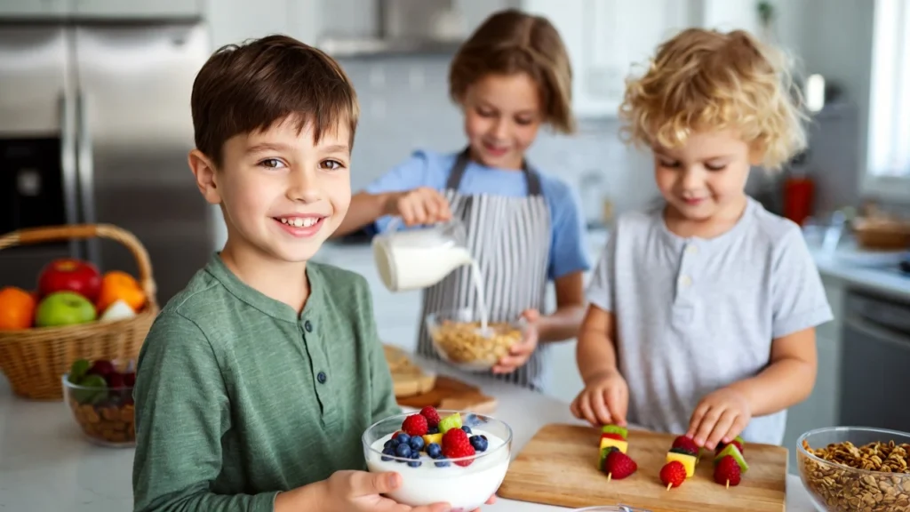 breakfast kids can make